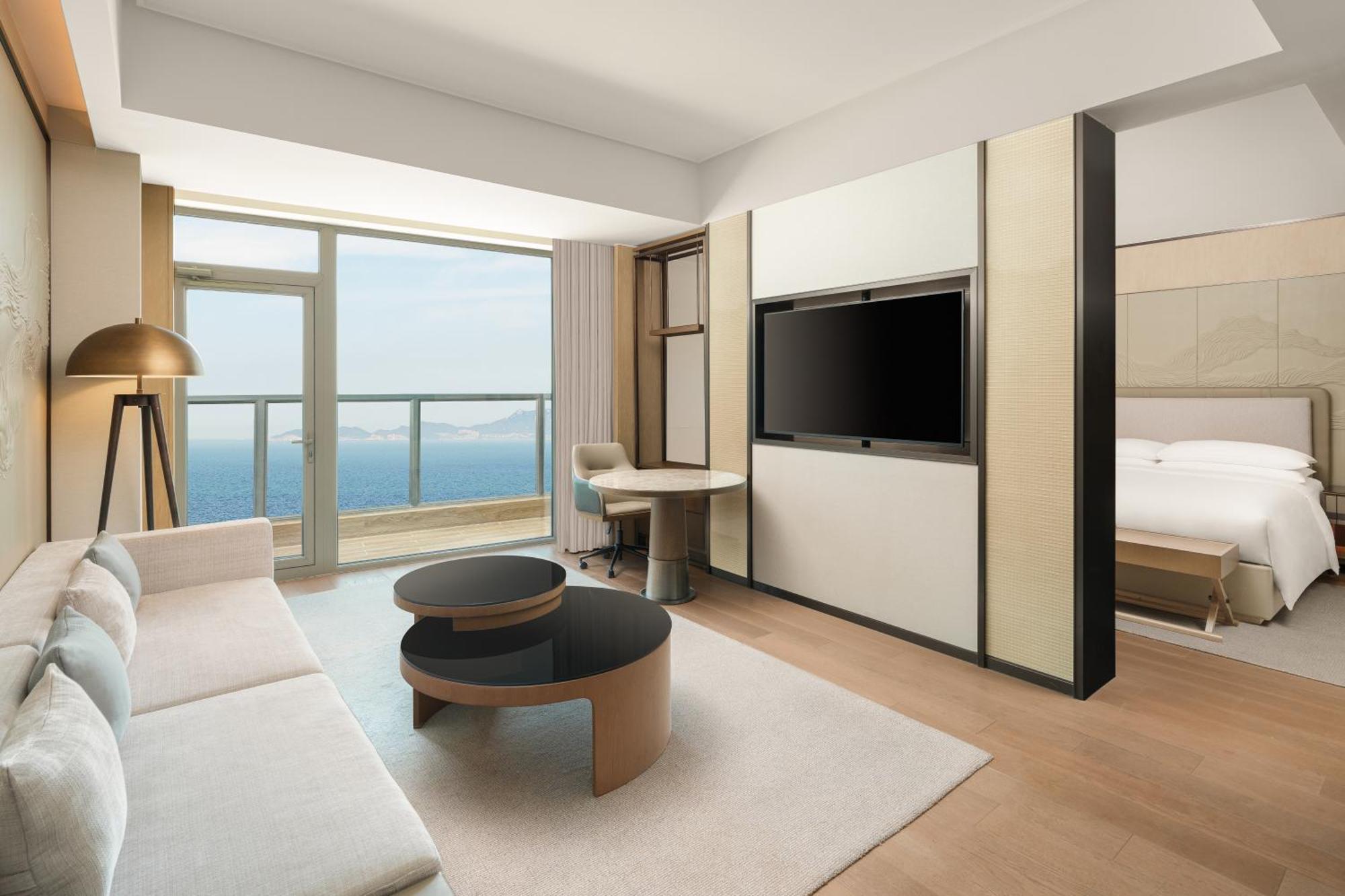 Yantai Marriott Hotel Eksteriør bilde
