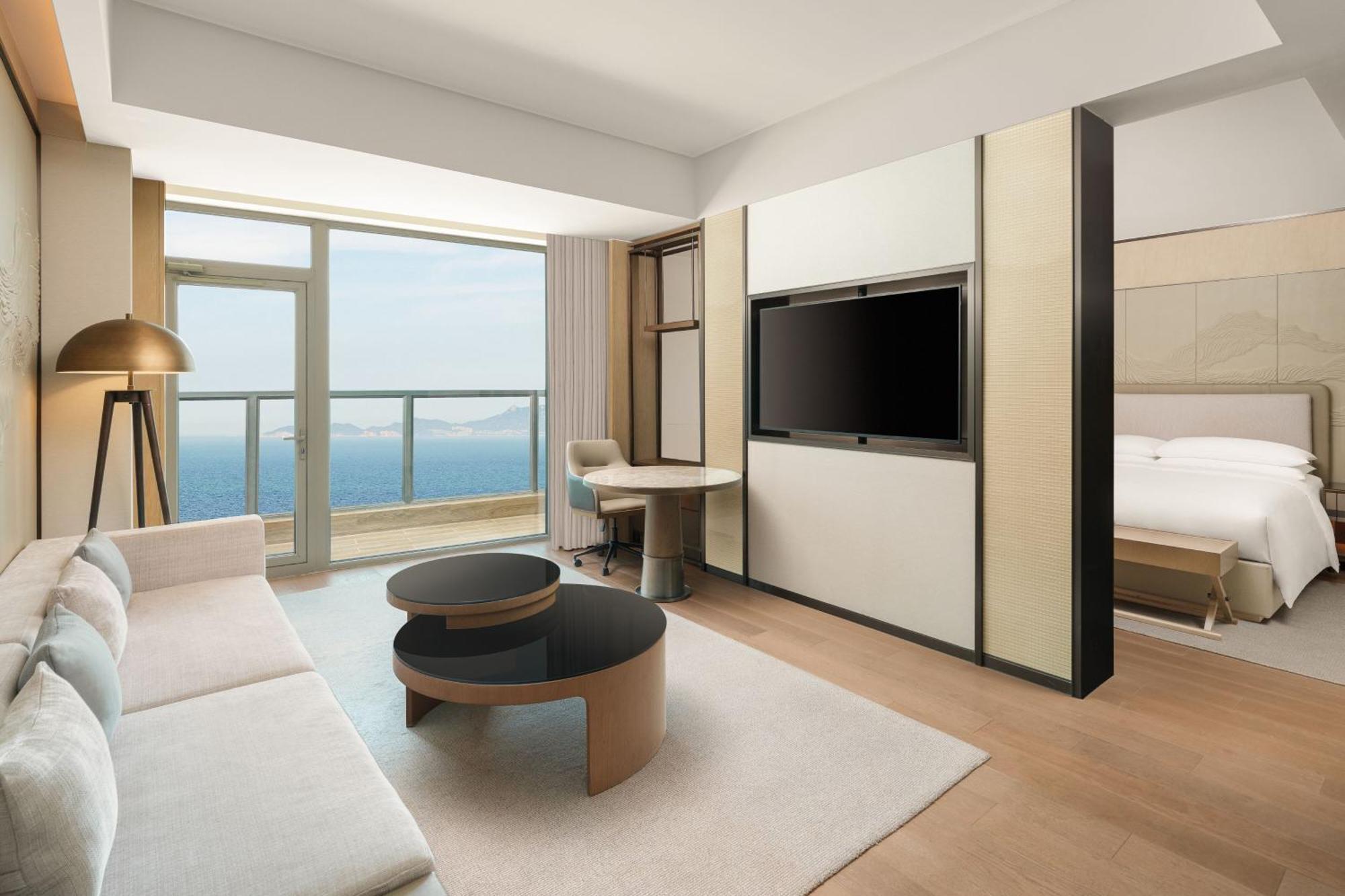Yantai Marriott Hotel Eksteriør bilde